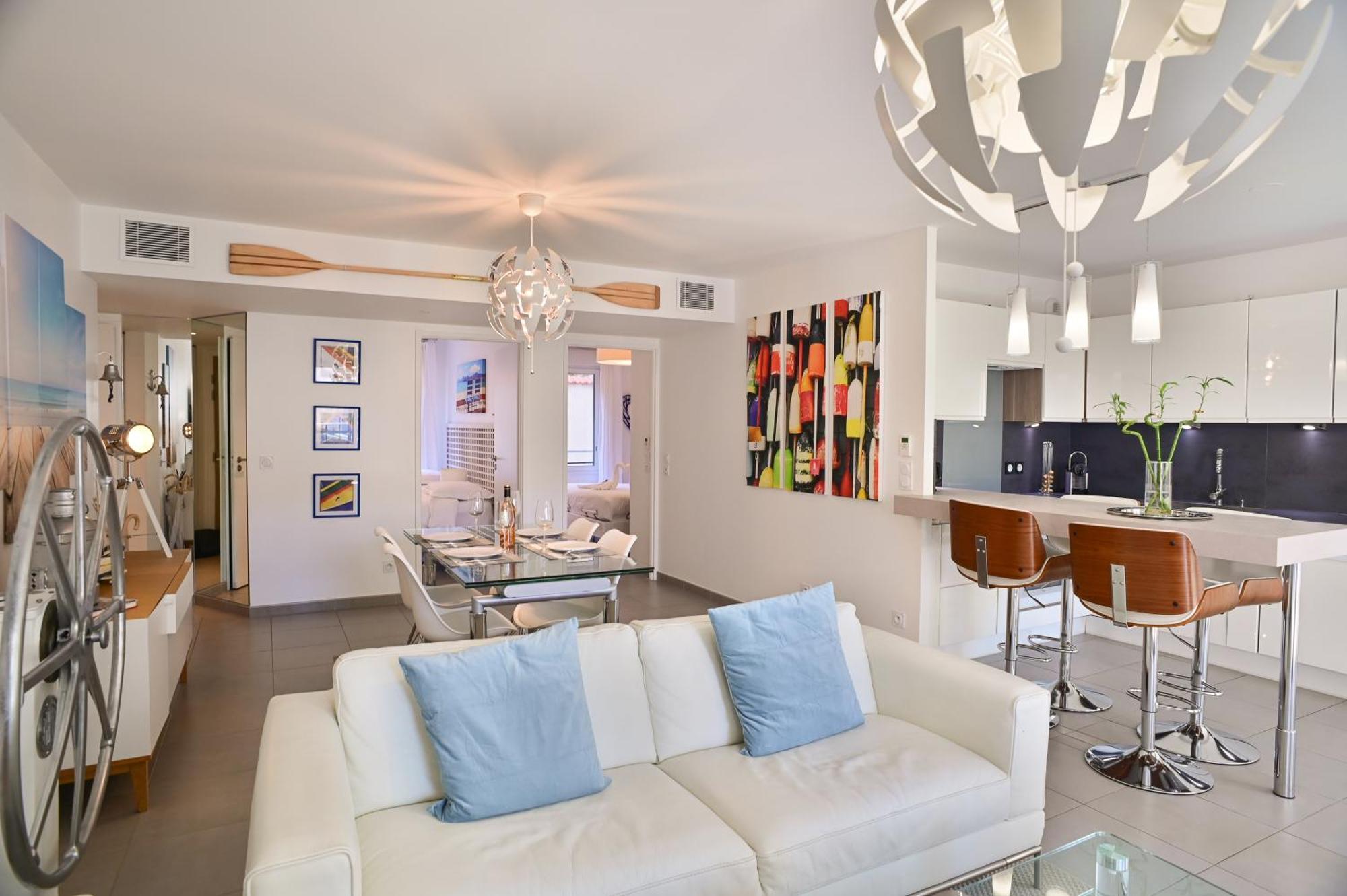 Apartamento De Reve Avec Terrasse Et Garage Cannes
